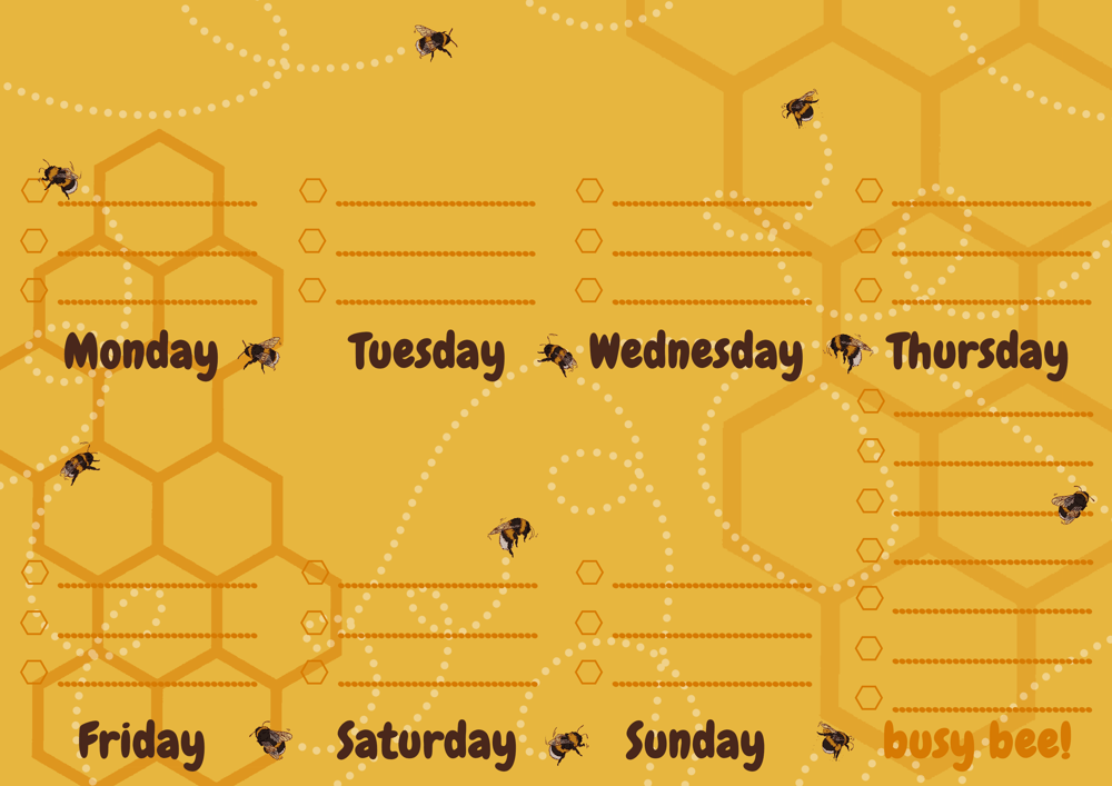 Image of 🍉🐝Charity Stationery Printables Pack🍉🐝