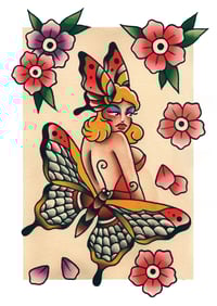 Butterfly Pinup