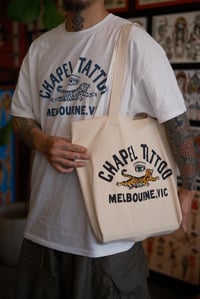 Image 3 of CHAPEL TATTOO TIGER TOTE BAG - "MELBOURNE VIC"