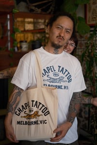 Image 4 of CHAPEL TATTOO TIGER TOTE BAG - "MELBOURNE VIC"
