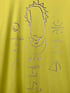 CAC T-shirt 2colour on Strobe Yellow SIZE MEDIUM Image 2