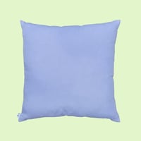 Image 3 of AT THE BEACH CUSHION - BLUE & ORANGE or GREEN & ORANGE