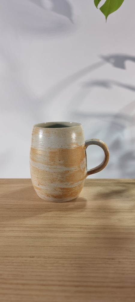 Image of Mug with Shino glaze 2