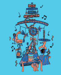 Image 1 of Blue Art Auction 2023 T-Shirt