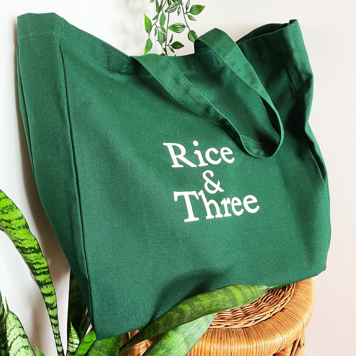 Image of Rice & Three Shopper Tote