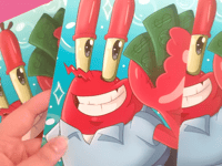 Image 3 of Mr Krabs Print!