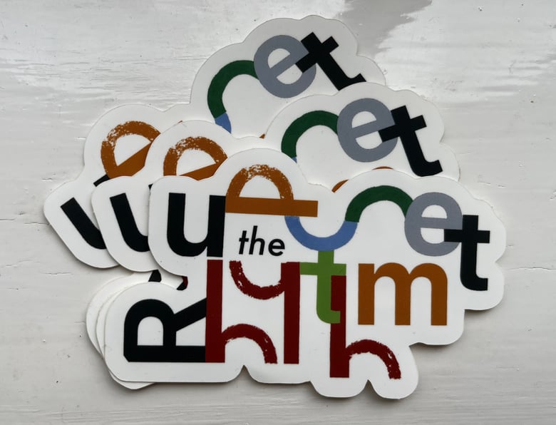 Image of Upset The Rhythm - Delaunay sticker