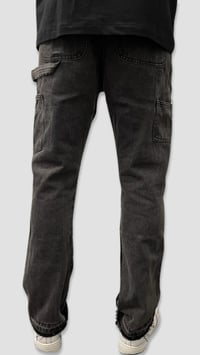 Image 4 of Flare Cargo Grey Jean