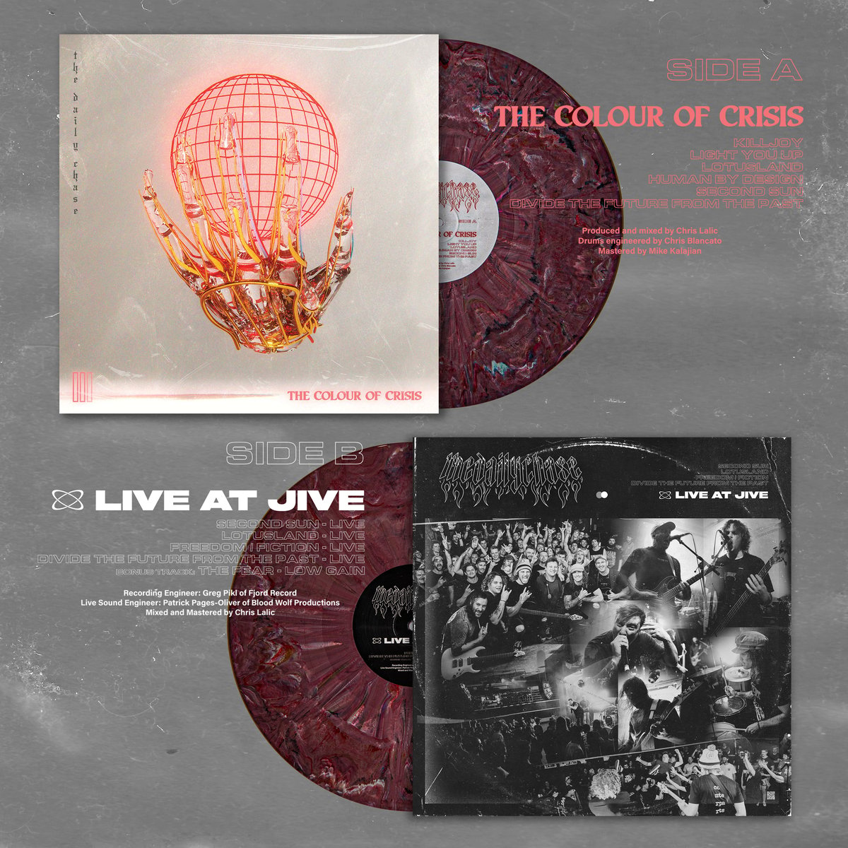 Image of The Colour Of Crisis - Deluxe Edition / Live 12" LP