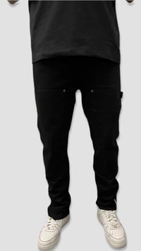 Image 1 of Flare Black Jean
