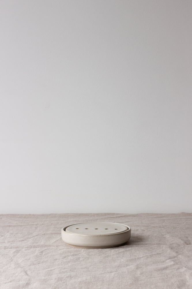 Image of porte savon / blanc