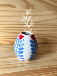 Image of Mini Jarra Tulipa Up Red&Blue 
