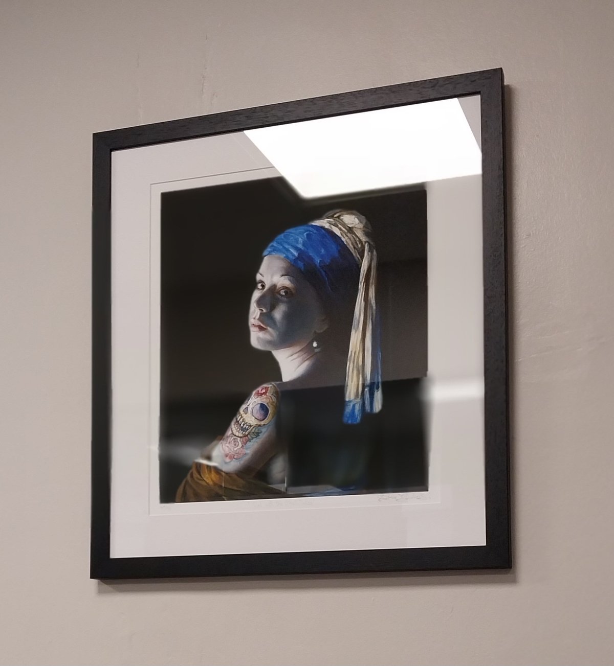 Image of 'Girl with the Skull Tattoo'
