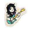 Mustang Guitar Girlie Sticker