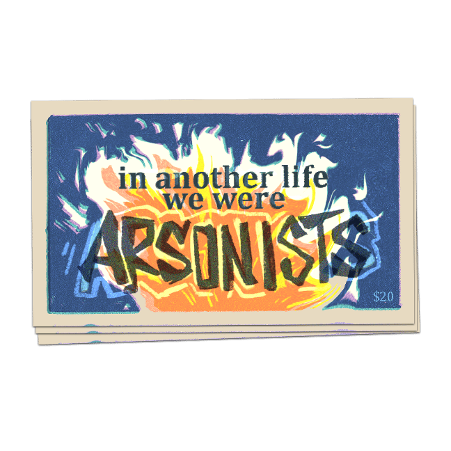 Arsonist Sticker