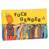 Fuck Gender :-) Sticker