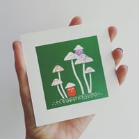 Image 2 of TEENY TINY MUSHROOM GLOW - GREEN (Limited Edition)