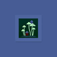 Image 4 of TEENY TINY MUSHROOM GLOW - GREEN (Limited Edition)