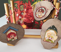 Image 3 of Wooden Tree Ornaments