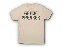 Grave Speaker Natural T-Shirt