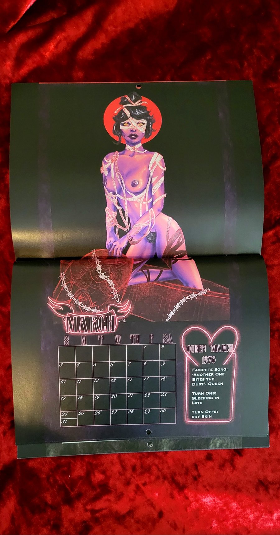 Image of 2024 Playghoul Calendar PREORDER