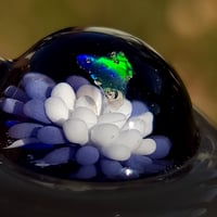Image 2 of UFO implosion pendant with opal shard