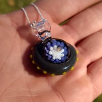 Image 5 of UFO implosion pendant with opal shard