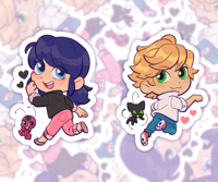 Bug and Cat Stickers