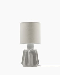 Image 1 of Lampe en céramique / lin 