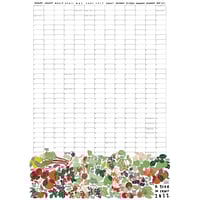 Image 1 of A YEAR IN FRUIT - Wall calendar 