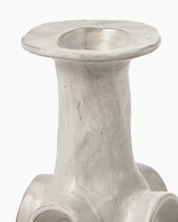 Image 2 of Vase en céramique blanc 