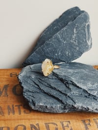 Image 1 of citrine stone ring