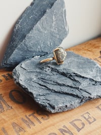 Image 4 of pyrite stone ring