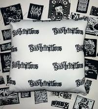 Image 1 of BAD INTENTIONS PILLOW (18x18)