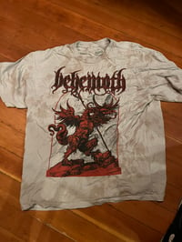 Image 1 of Behemoth Beige Tie Dye Shirt (XL)