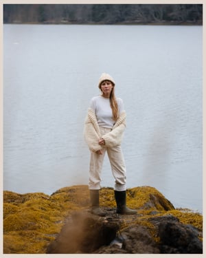 Image of Siska Toque (Limited Merino wool in Ivory + more colours)
