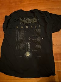 Image 2 of Behemoth "Ov My Herculean Exile" Tour shirt 2022 USA (XL)