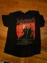 Image 1 of Behemoth "Ov My Herculean Exile" Tour shirt 2022 USA (XL)