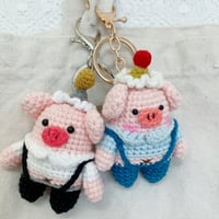 Image 1 of Keyring - Pigs