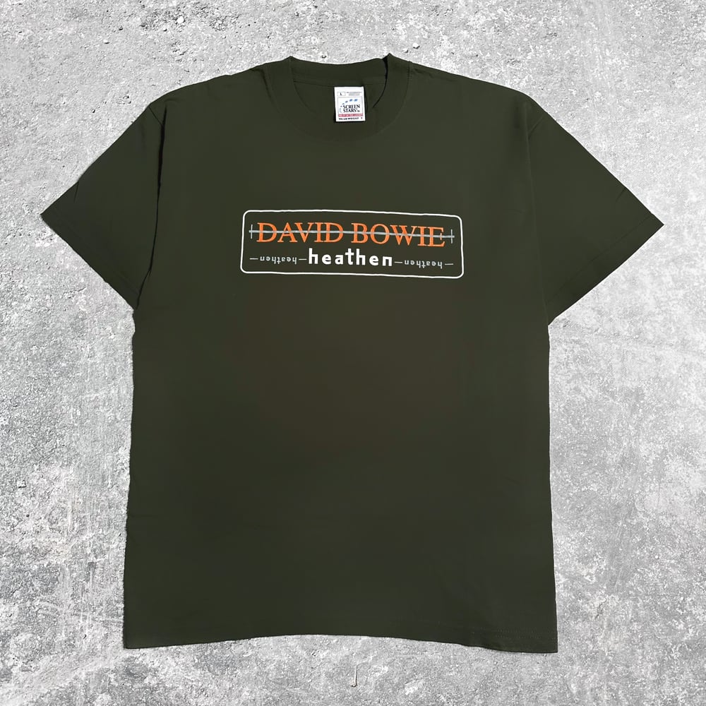 David Bowie 2002 ‘Heathen’ Green T-Shirt