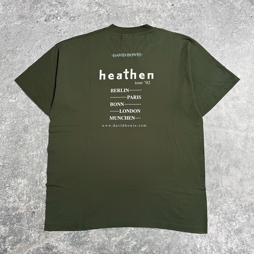 David Bowie 2002 ‘Heathen’ Green T-Shirt