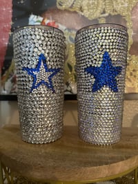 Image 1 of Dallas Cowboys Tumbler “Clear Crystal”