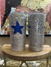 Image 2 of Dallas Cowboys Tumbler “Clear Crystal”