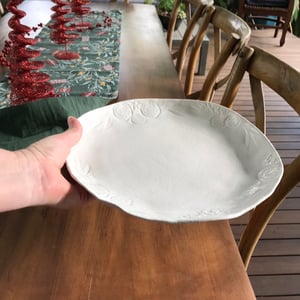 Image of Australian Lace Plate -  cake plate