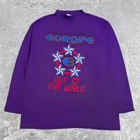 Image 1 of Europe 1988 ‘Out Of This World’ Purple Longsleeve