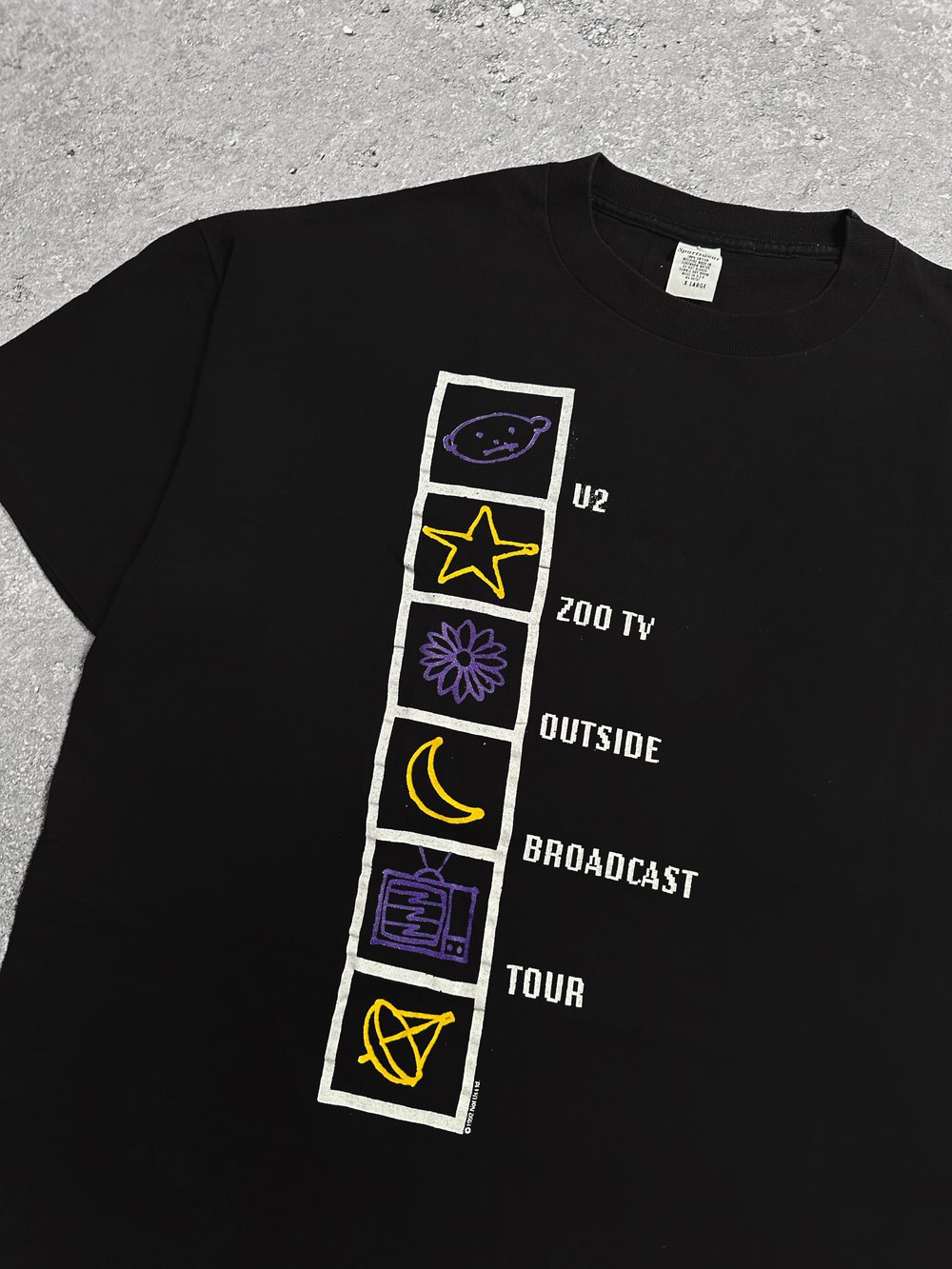 U2 1993 ‘Zooropa Zoo TV’ T-Shirt