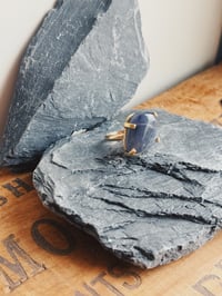 Image 3 of dumortierite stone ring
