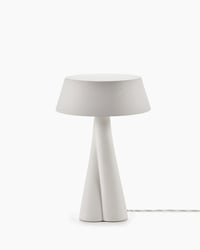 Image 1 of Lampe en céramique - blanc