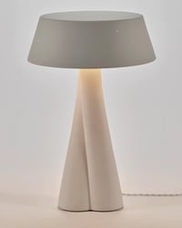 Image 2 of Lampe en céramique - blanc