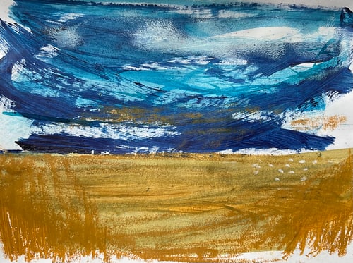 Image of Monoprint Landscape series 1